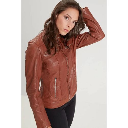 Veste JODYTA LAMB VITA COGNAC - Rose Garden - Modalova