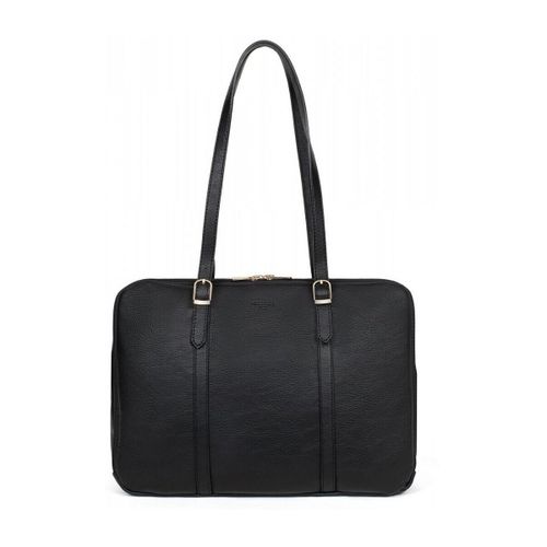 Porte document Sac porté épaule Toscane ref 57682 noir 4 - Hexagona - Modalova