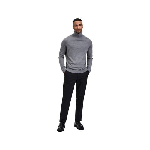 Pull Town Merino - Titanium - Selected - Modalova