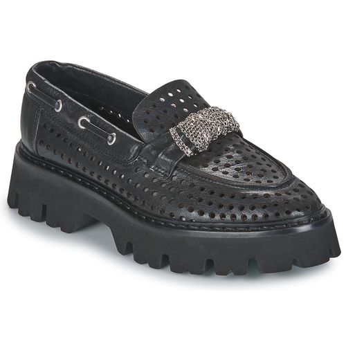 Mocassins 8152-999-ANFIBIO-NERO-NIKEL - Fru.it - Modalova