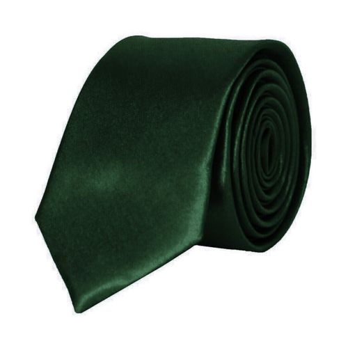 Cravates et accessoires Cravate Satin Slim H, Kaki - Kebello - Modalova