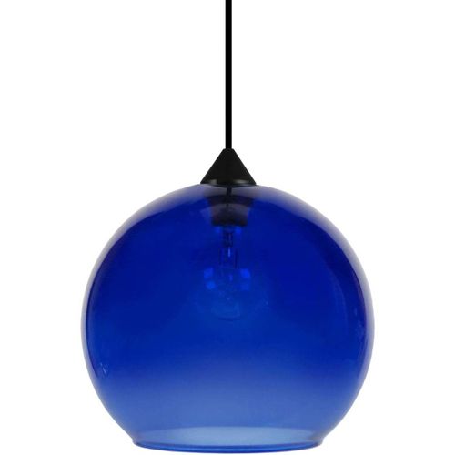 Lustres, suspensions et plafonniers Suspension globe verre bleu - Tosel - Modalova