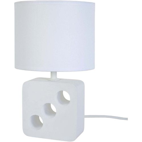 Lampes de bureau Lampe de chevet carré bois blanc - Tosel - Modalova