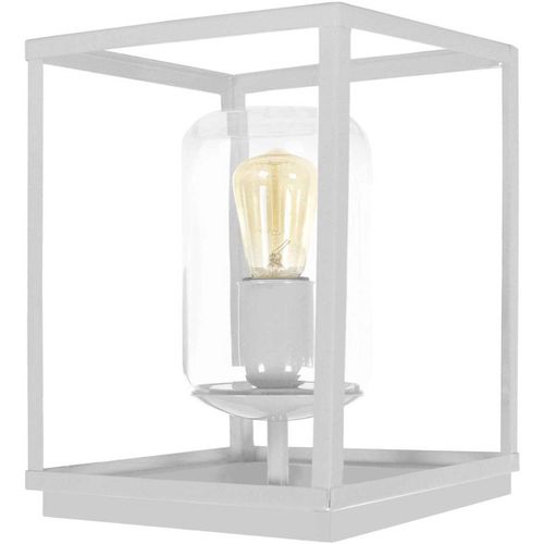 Lampes à poser Lampe a poser carré métal gris et transparent - Tosel - Modalova