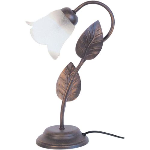Lampes de bureau Lampe de chevet bras métal marron et or - Tosel - Modalova