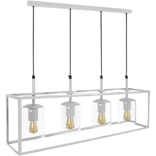 Lustres, suspensions et plafonniers Lustre poutre métal gris - Tosel - Modalova