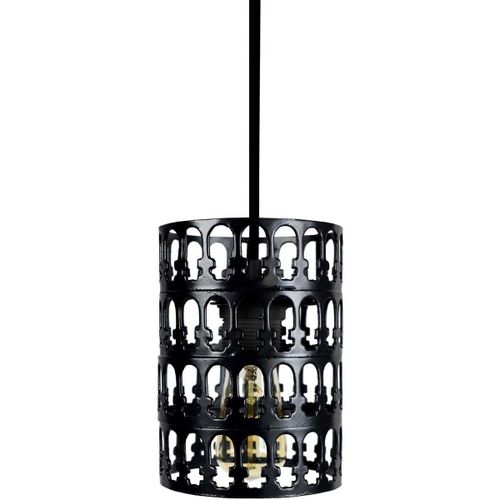 Lustres, suspensions et plafonniers Suspension cylindrique métal noir - Tosel - Modalova
