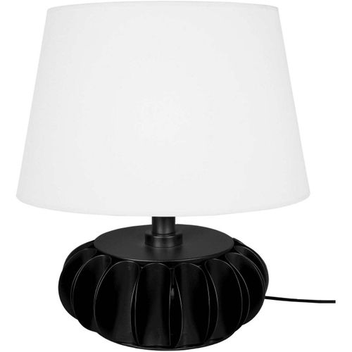 Lampes de bureau Lampe de salon vase métal noir et blanc - Tosel - Modalova