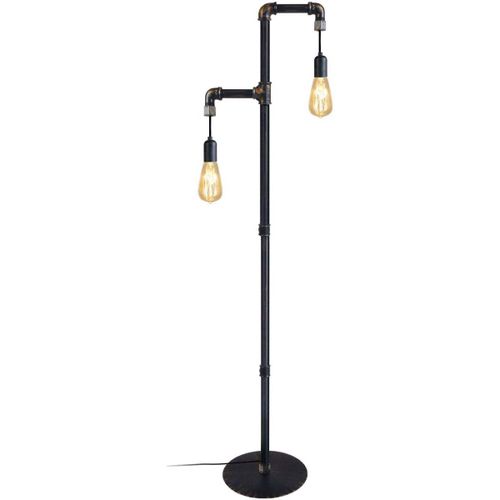 Lampadaires Lampadaire multi bras métal noir et cuivre - Tosel - Modalova
