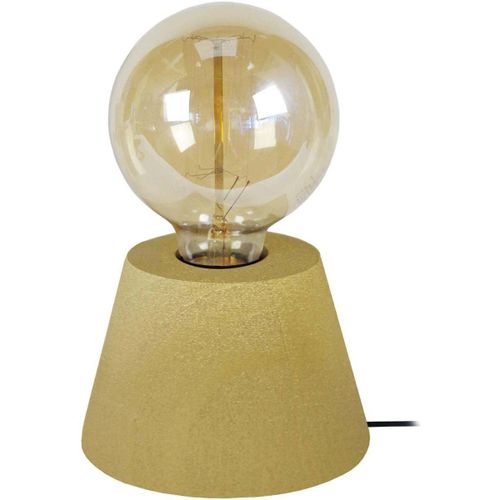 Lampes de bureau Lampe de chevet conique bois or - Tosel - Modalova