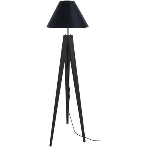 Lampadaires Lampadaire trépied bois noir - Tosel - Modalova