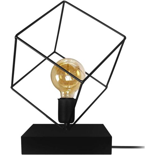 Lampes de bureau Lampe a poser géométrique métal noir - Tosel - Modalova