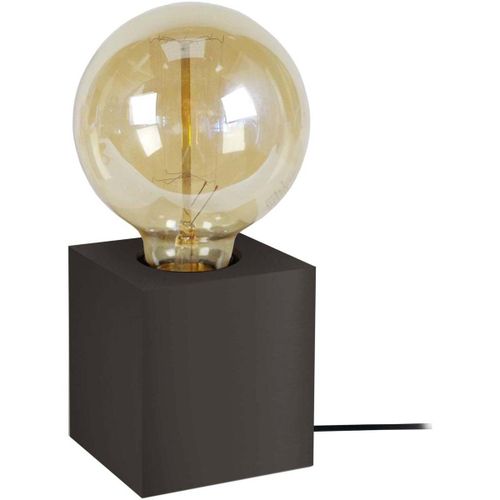 Lampes de bureau Lampe de chevet carré bois noir - Tosel - Modalova