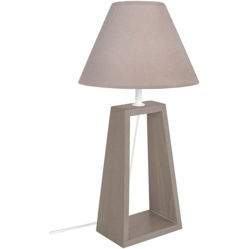 Lampes de bureau Lampe de chevet colonne bois taupe - Tosel - Modalova