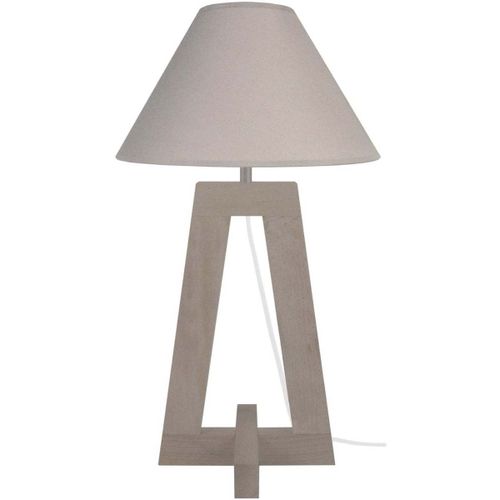 Lampes de bureau Lampe a poser colonne bois taupe - Tosel - Modalova