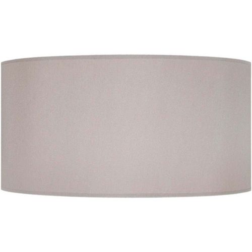 Abats jours et pieds de lampe Abat-jour cylindrique tissu taupe - Tosel - Modalova