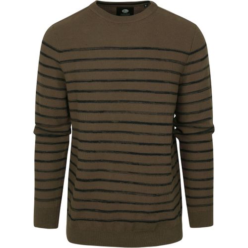 Sweatshirts Pull Rayé Vert Foncé - Petrol Industries - Modalova
