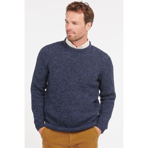 Sweatshirts Pullover Laine d'Agneau Knitted Navy - Barbour - Modalova