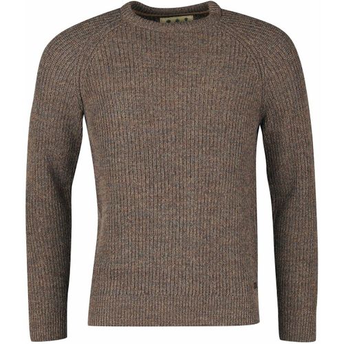 Sweatshirts Pullover Laine d'Agneau Knitted Marron - Barbour - Modalova