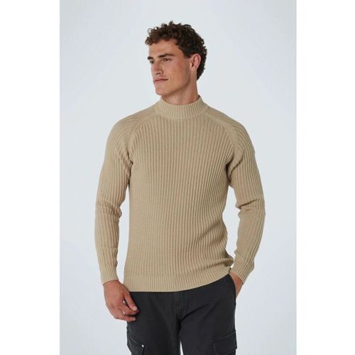 Sweatshirts Pull Col Montant Knitted Beige - No Excess - Modalova