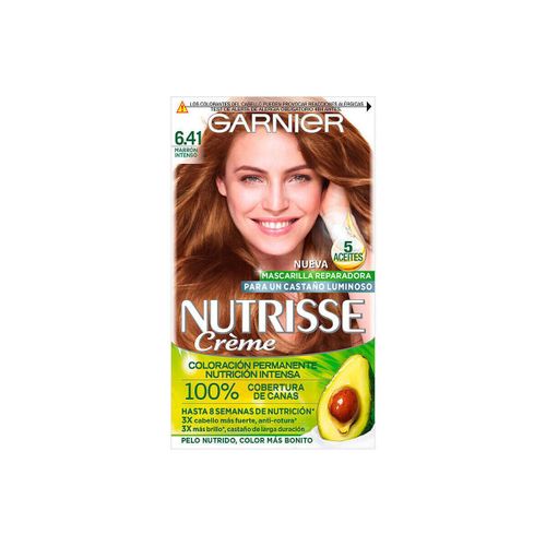 Colorations Nutrisse 6.41-ambre Douce - Garnier - Modalova