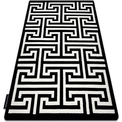 Tapis Tapis HAMPTON Crown noir 80x150 cm - Rugsx - Modalova