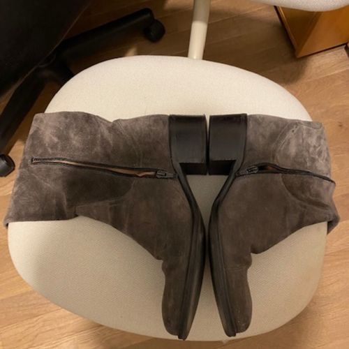 Bottes à talon bottes daim - Sans marque - Modalova