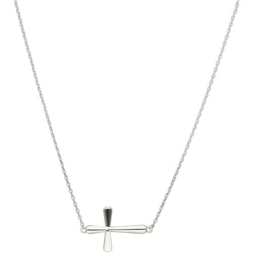 Collier Collier Argenté Croix Arrondie - Orusbijoux - Modalova