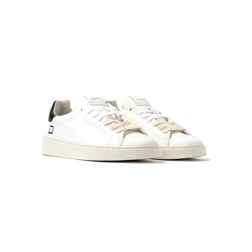 Baskets basses D-A-T-E-LV-CA-WB LEVANTE CALF WHITE BLACK - D.A.T.E. - Modalova
