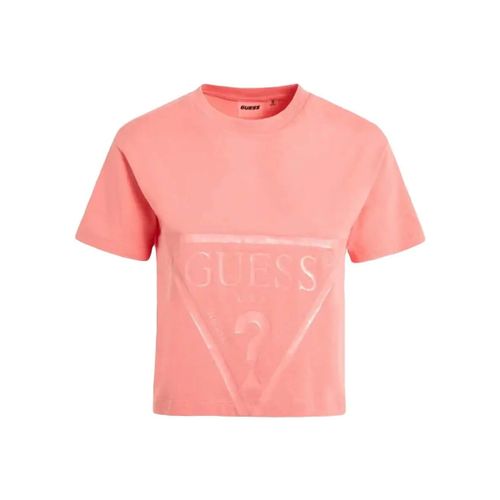 T-shirt Guess Classic logo triangle - Guess - Modalova