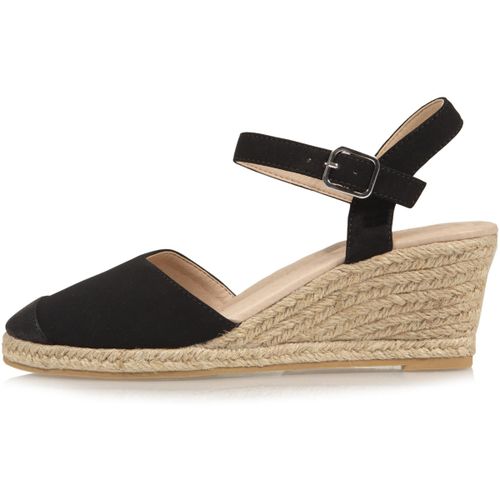 Espadrilles Espadrilles fermées talon corde Noir - Isotoner - Modalova