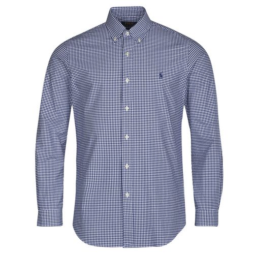 Chemise CHEMISE AJUSTEE EN POPLINE DE COTON COL BOUTONNE - Polo Ralph Lauren - Modalova