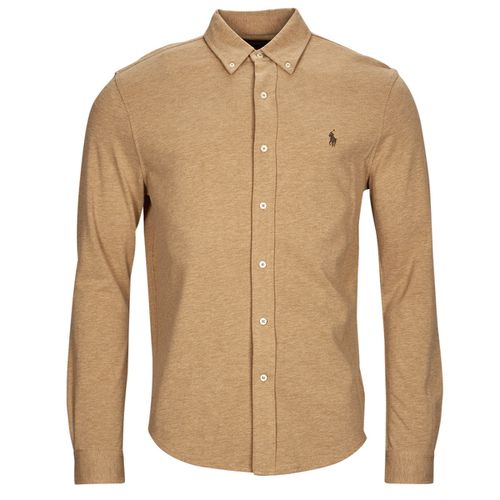 Chemise CHEMISE AJUSTEE COL BOUTONNE EN POLO FEATHERWEIGHT - Polo Ralph Lauren - Modalova