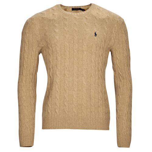 Pull PULL COL ROND EN MAILLE TORSADEE - Polo Ralph Lauren - Modalova
