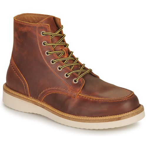 Boots SLHTEO NEW LEATHER MOC-TOE BOOT - Selected - Modalova