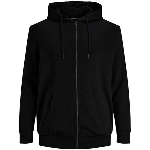 Sweatshirts à capuche 12182493 BASIC SWEAT ZIP-BLACK - Jack & Jones - Modalova