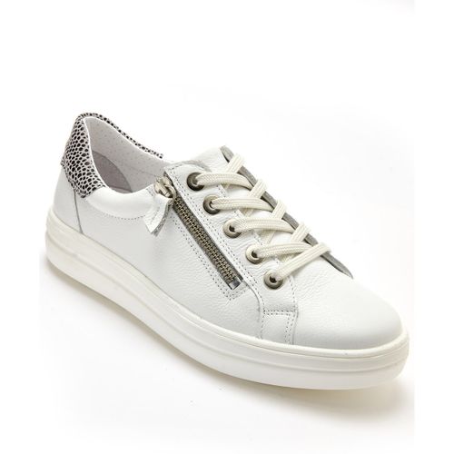 Baskets montantes Baskets cuir avec zip et lacets - Pediconfort - Modalova