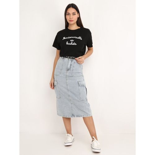 Jupes midi Jupes - Bleu Clair - La Modeuse - Modalova