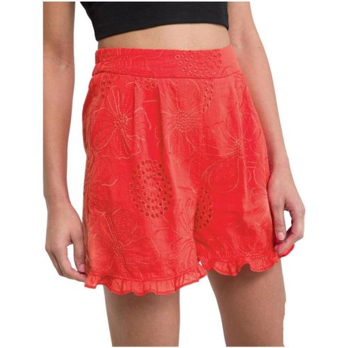 Jupes courtes XENB 18 CORAIL - Naf Naf - Modalova