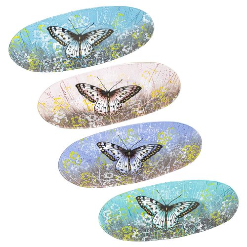 Vides poches Assiette De Papillon Ovale 4U - Signes Grimalt - Modalova