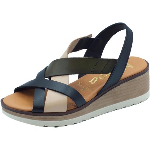Sandales compensées 1810 Celeste - Marila - Modalova