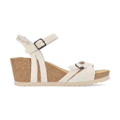 Sandales compensées 5612 gris - Interbios - Modalova