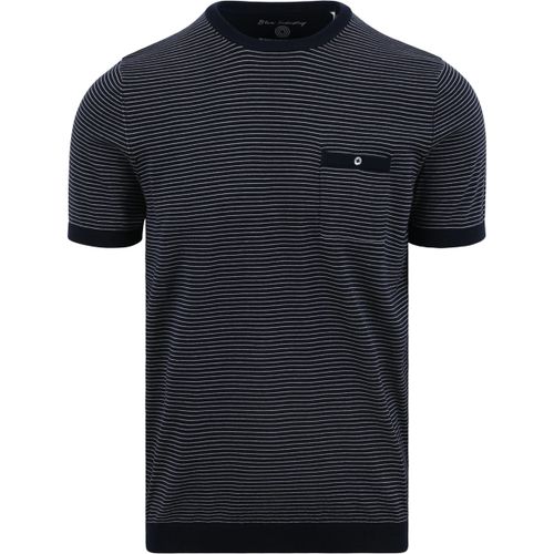 T-shirt T-Shirt Rayures Marine - Blue Industry - Modalova