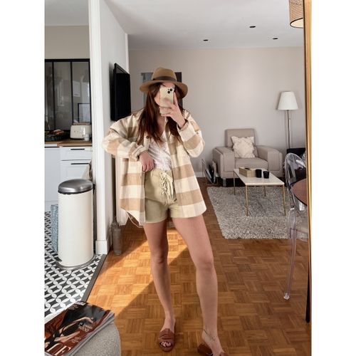 Short Sans marque Short beige - Sans marque - Modalova