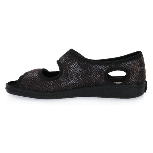Sandales Emanuela 667 NERO SNAKE - Emanuela - Modalova