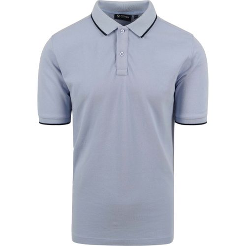 T-shirt Respect Polo Tip Ferry Bleu Clair - Suitable - Modalova