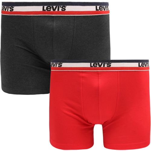 Caleçons Boxer-shorts Brief Lot de 2 Rouge Gris - Levis - Modalova