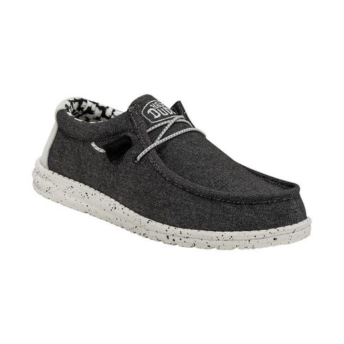 Mocassins Wally Stretch Canvas Opal Black - HEYDUDE - Modalova