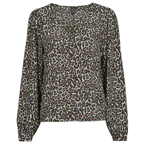 Blouses VNMNAJA LS V NECK PLEAT SHIRT - Vero Moda - Modalova