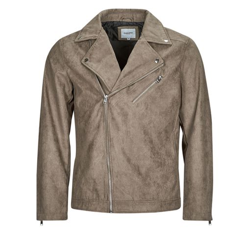 Veste JJROCKY FAUX SUEDE BIKER JACKET - Jack & Jones - Modalova